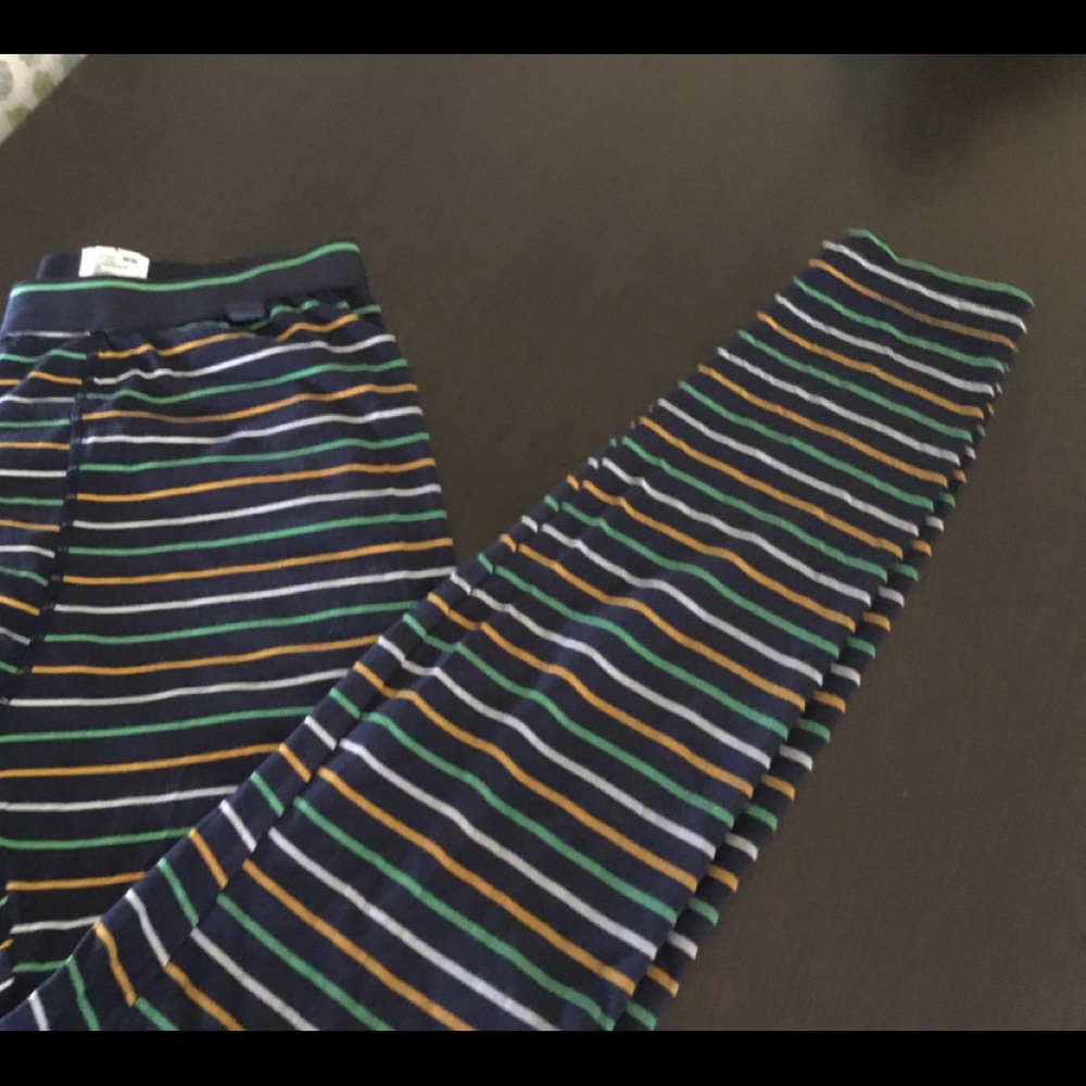 Uniqlo Navy Striped Men's Thermal Long Johns - XL - EUC!